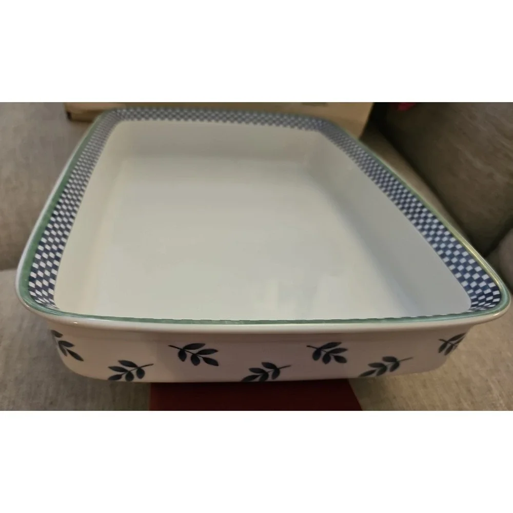 Villeroy & Boch Switch 3 Castell 14x10 Porcelain Lasagna Pan Casserole Pristine